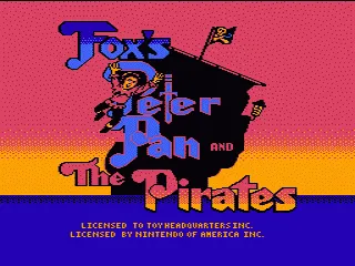 Fox's Peter Pan & the Pirates: The Revenge of Captain Hook screenshot