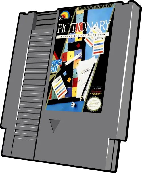 Pictionary: The Game of Video Quick Draw cart