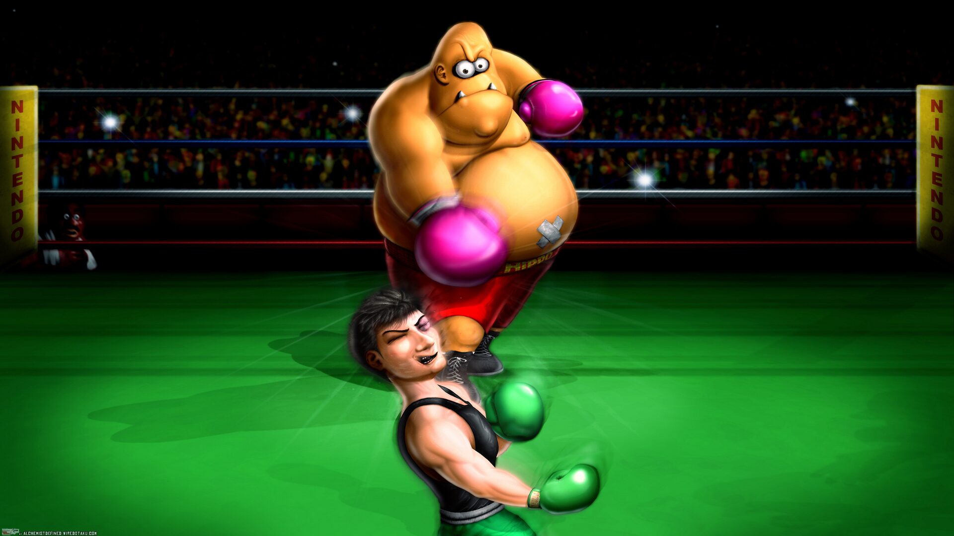 Punch-Out!! backdrop