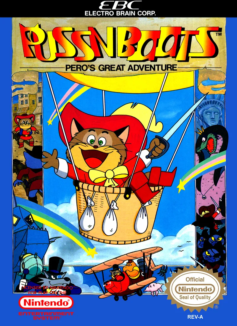 Puss 'n Boots: Pero's Great Adventure box art