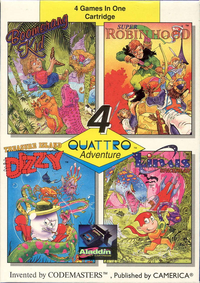 Quattro Adventure box art