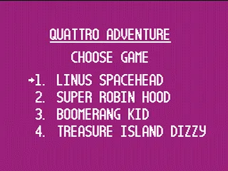Quattro Adventure screenshot