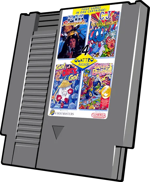 Quattro Arcade cart