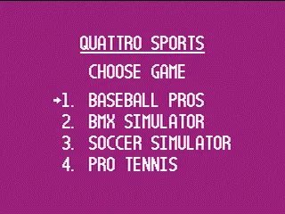 Quattro Sports screenshot