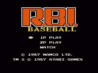 R.B.I. Baseball screenshot