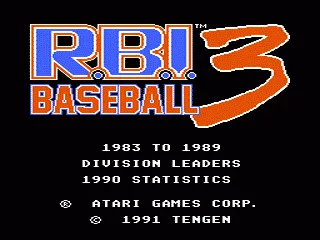 R.B.I. Baseball 3 screenshot
