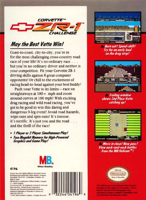 Race America box back