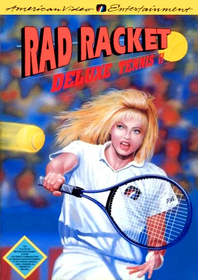 Rad Racket: Deluxe Tennis II box art