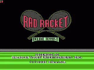 Rad Racket: Deluxe Tennis II screenshot