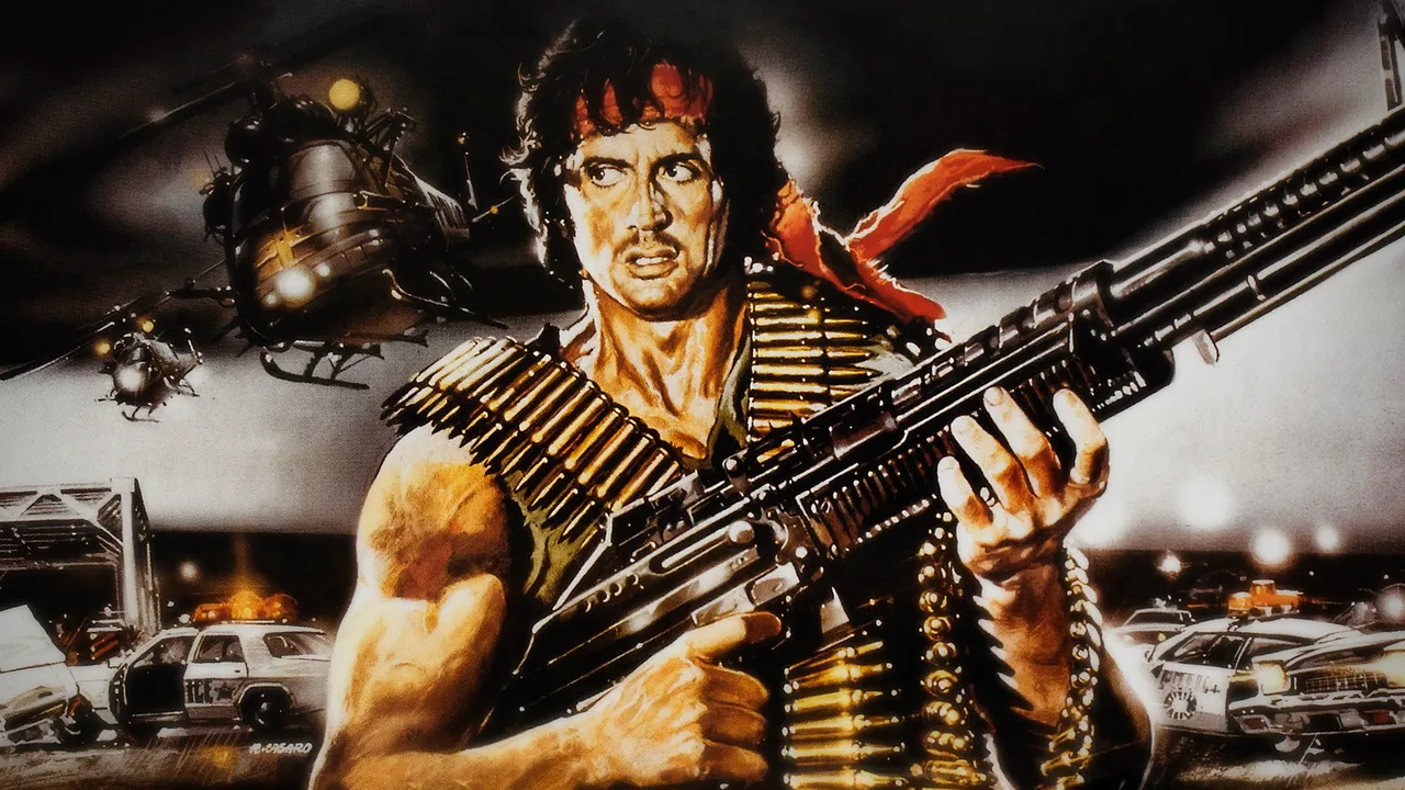 Backdrop artwork for Rambo