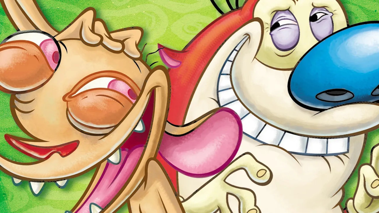 Backdrop artwork for The Ren & Stimpy Show: Buckeroo$!