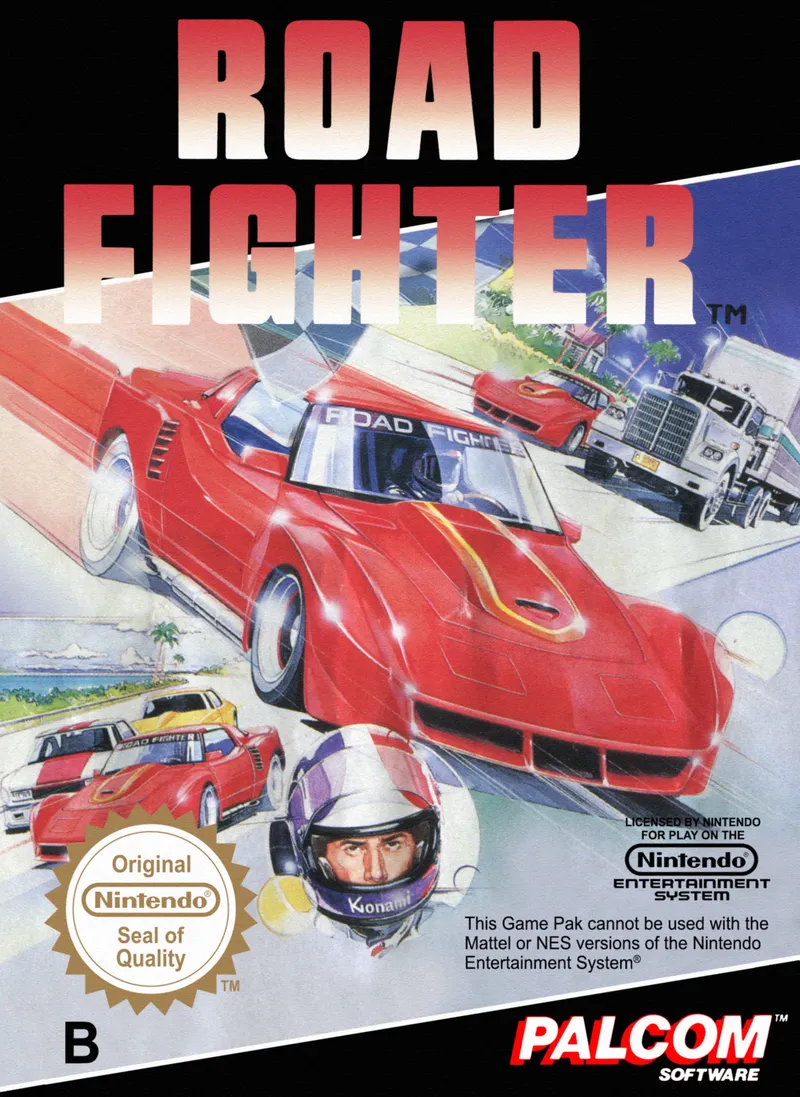 Road Fighter box art
