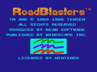 RoadBlasters screenshot