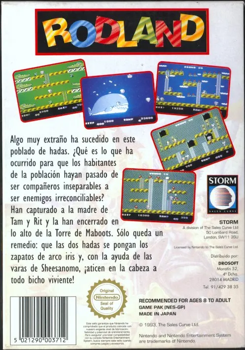 Rod Land box back