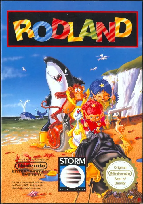 Rod Land box art