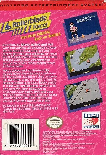 Rollerblade Racer box back