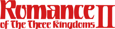 Romance of the Three Kingdoms II logo
