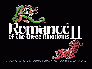 Romance of the Three Kingdoms II screenshot