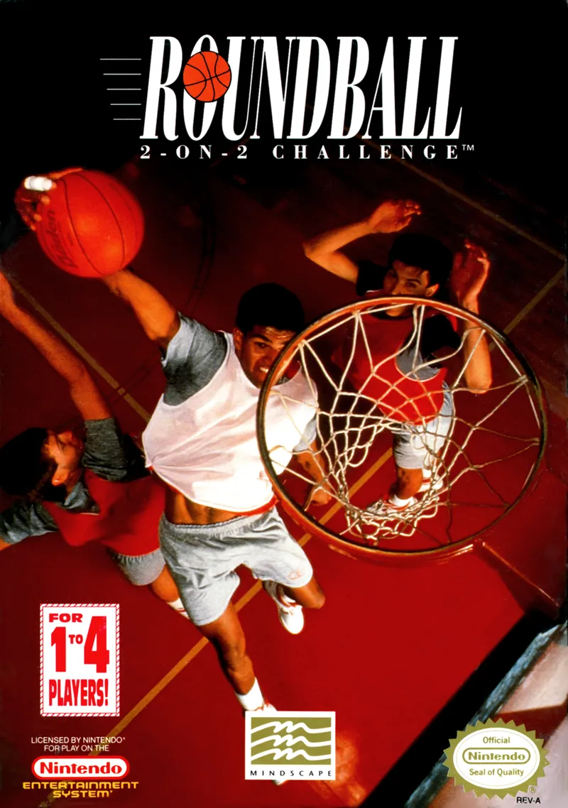 Roundball: 2 on 2 Challenge box art