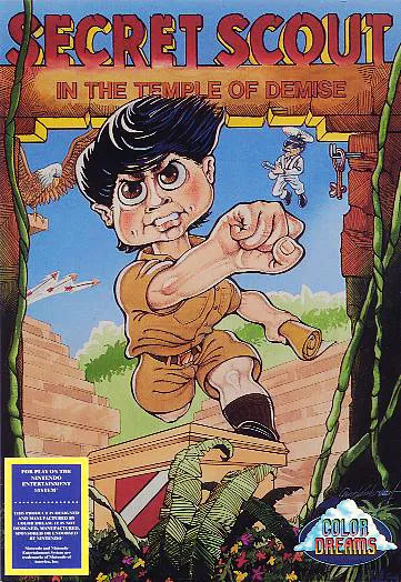 Secret Scout in the Temple of Demise box art