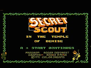 Secret Scout in the Temple of Demise screenshot