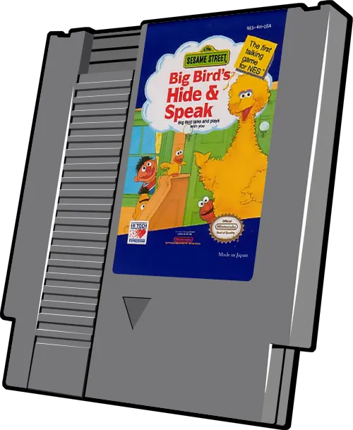 Sesame Street: Big Bird's Hide & Speak cart