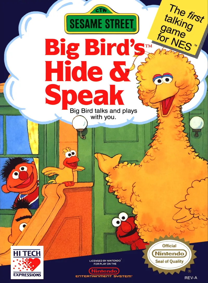 Sesame Street: Big Bird's Hide & Speak box art