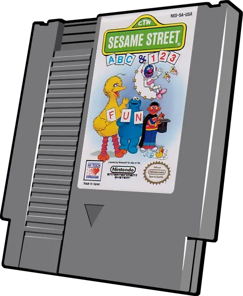 Sesame Street ABC & 123 cart
