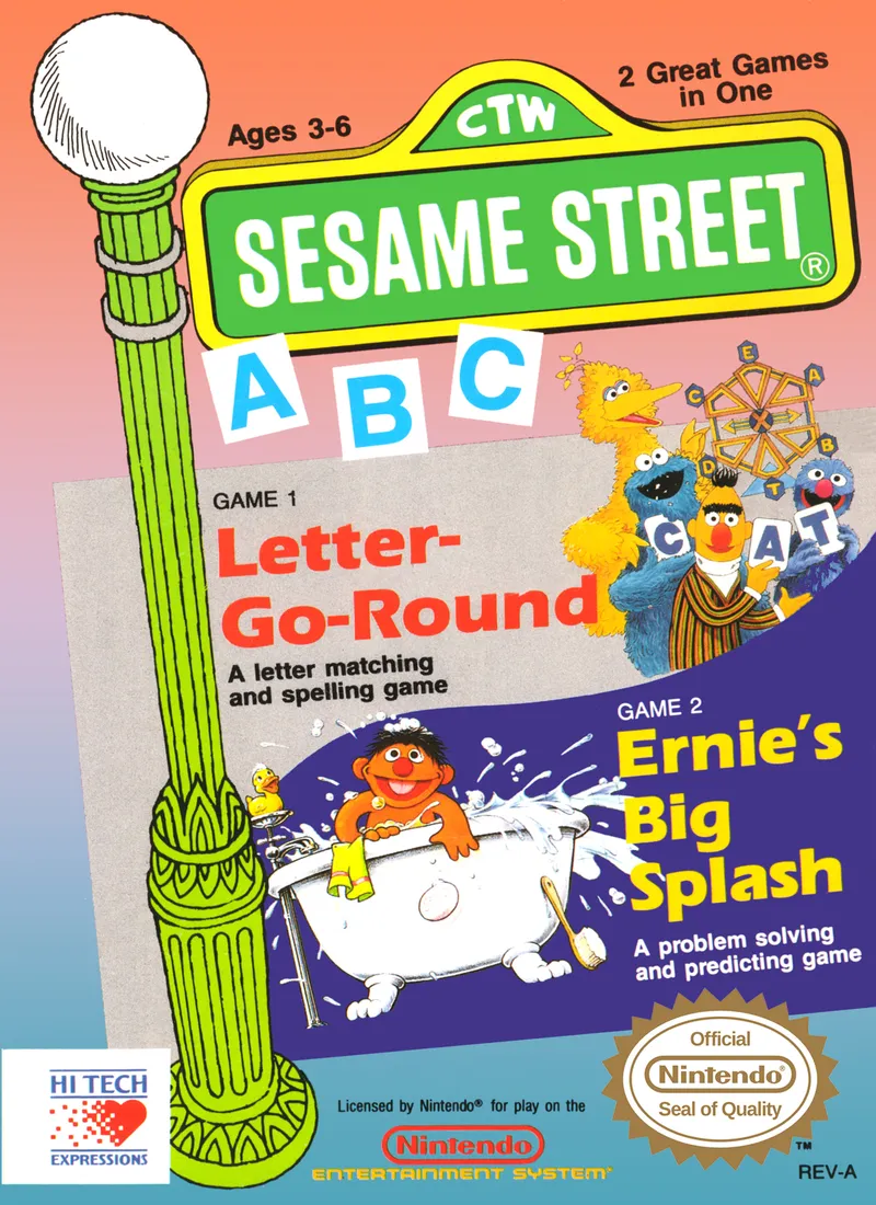 Sesame Street ABC box art
