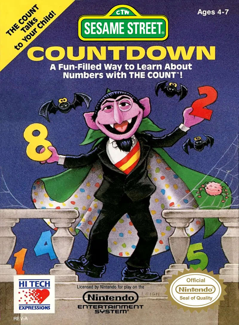 Sesame Street Countdown box art