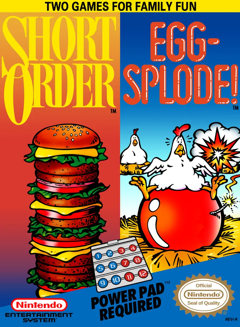 Short Order / Eggsplode! box art