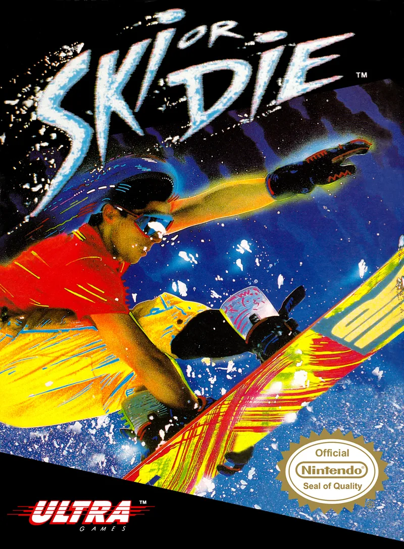 Ski or Die box art