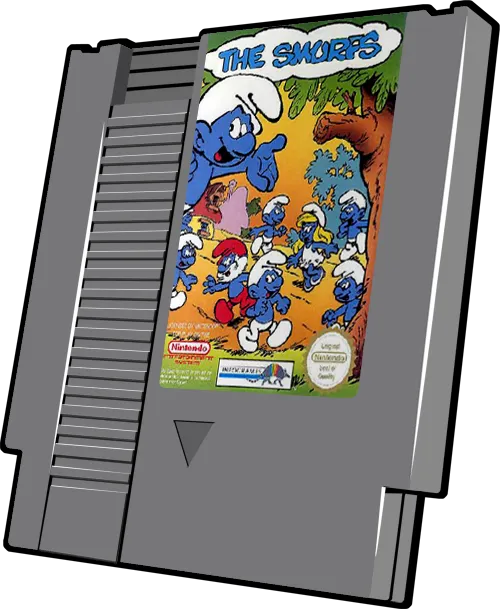 The Smurfs cart