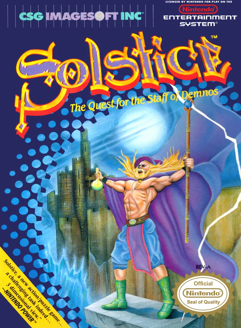 Solstice: The Quest for the Staff of Demnos box art
