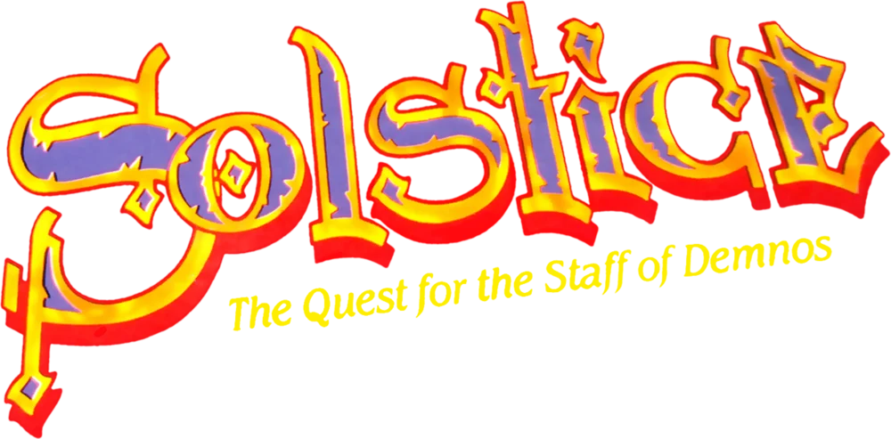Solstice: The Quest for the Staff of Demnos logo