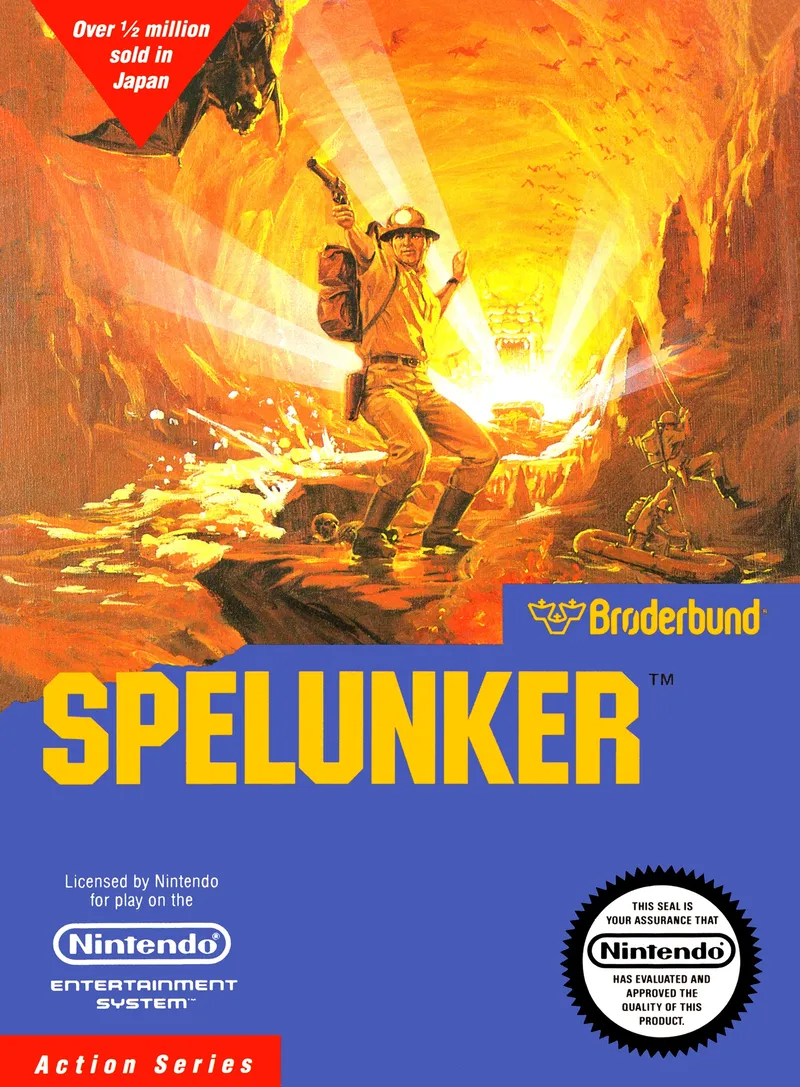 Spelunker box art