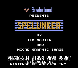 Spelunker screenshot