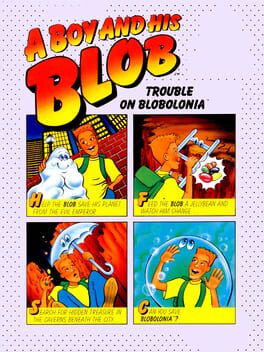 David Crane's A Boy and His Blob - Trouble on Blobolonia cover