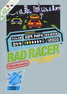 Rad Racer box art