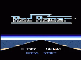 Rad Racer screenshot