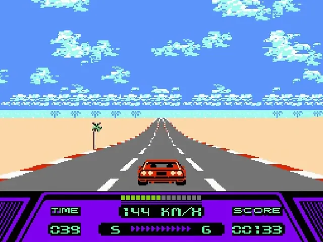 Backdrop artwork for Rad Racer