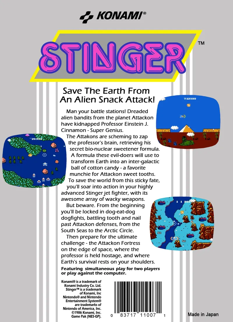Stinger box back