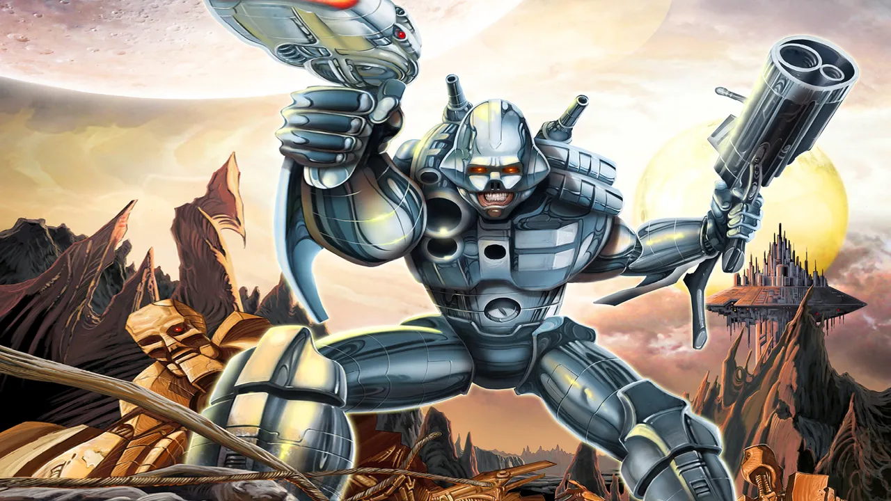 Backdrop artwork for Super Turrican