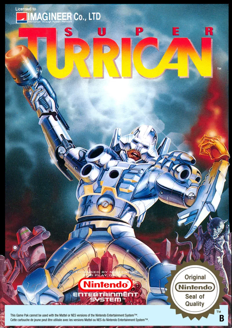 Super Turrican box art