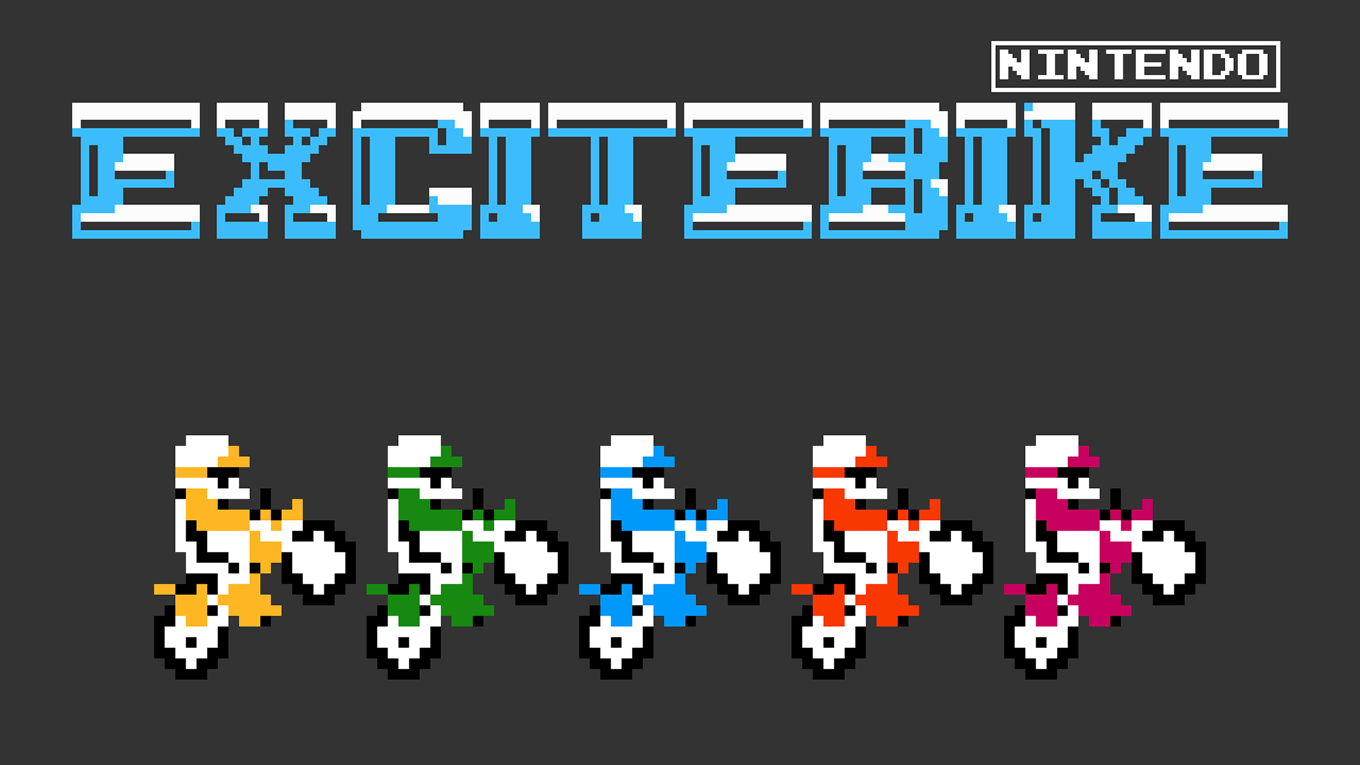 Excitebike backdrop
