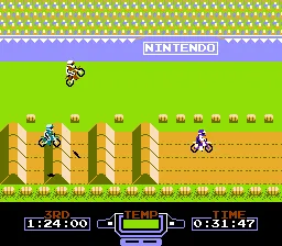 Excitebike screenshot