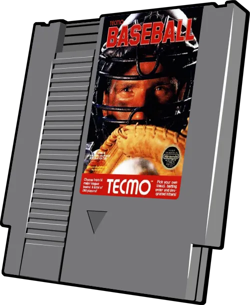 Tecmo Baseball cart