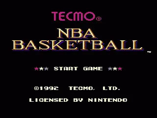 Tecmo NBA Basketball screenshot