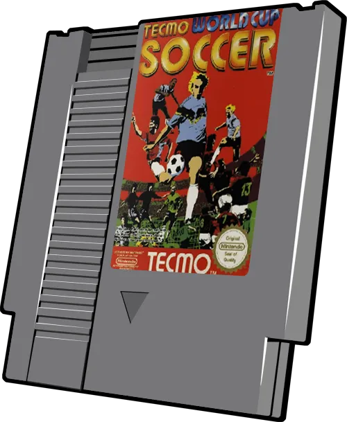 Tecmo World Cup Soccer cart