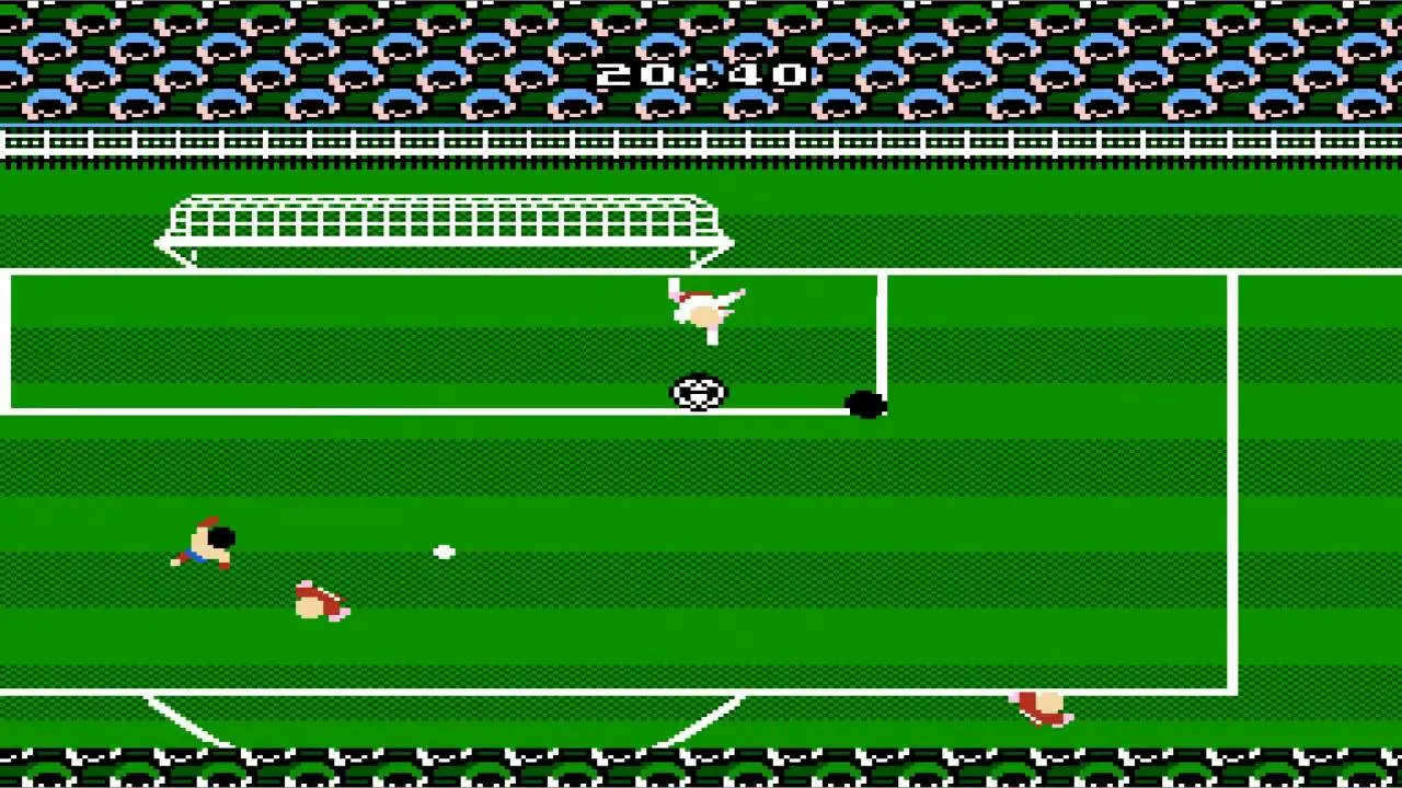 Backdrop artwork for Tecmo World Cup Soccer